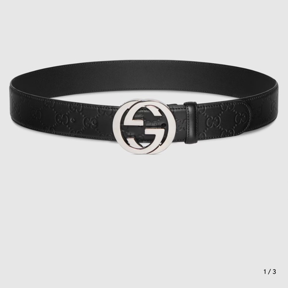 Gucci Belt with Interlocking G buckle - Picture 2 of 5